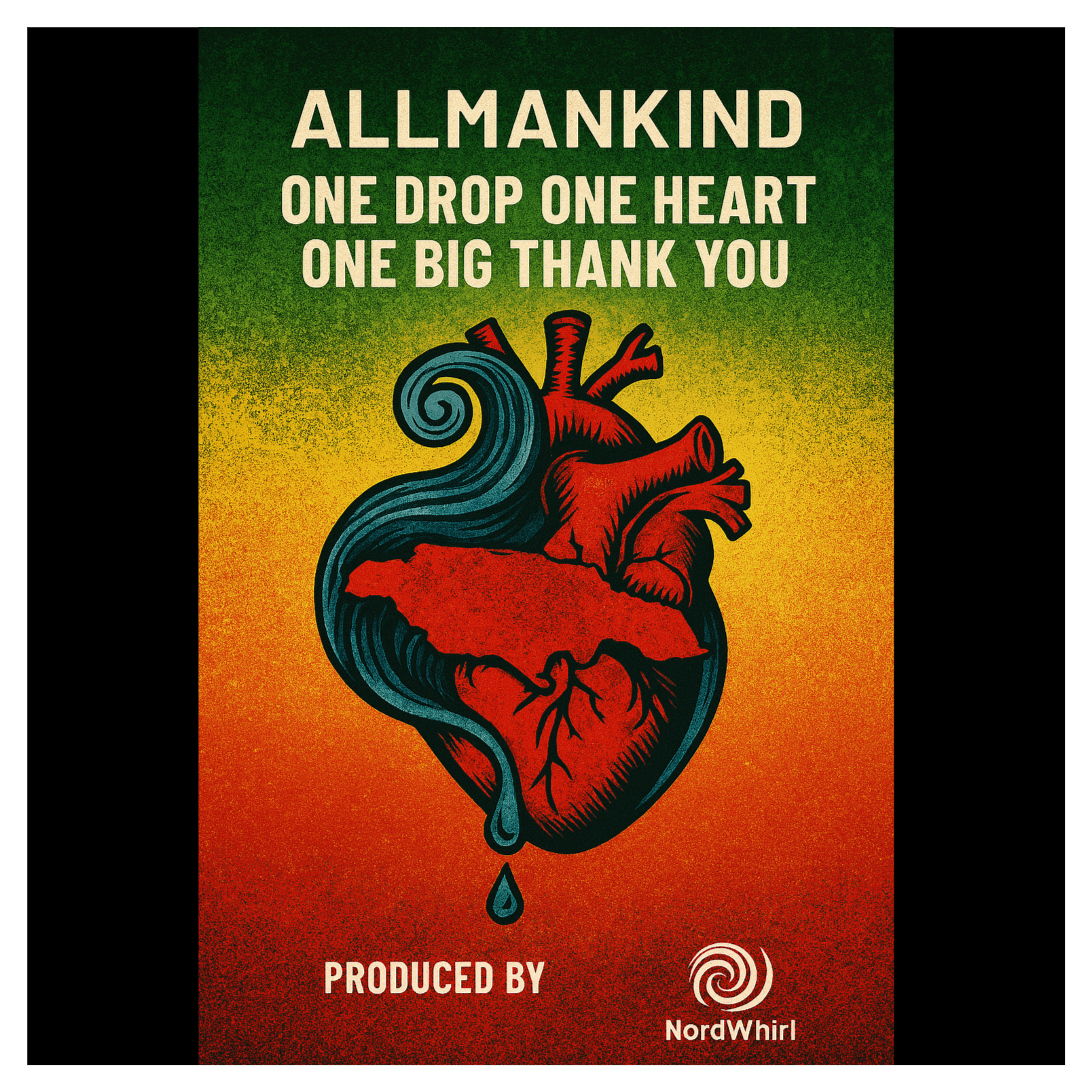 One Drop One Heart One Big Thank You Suno Community artwork