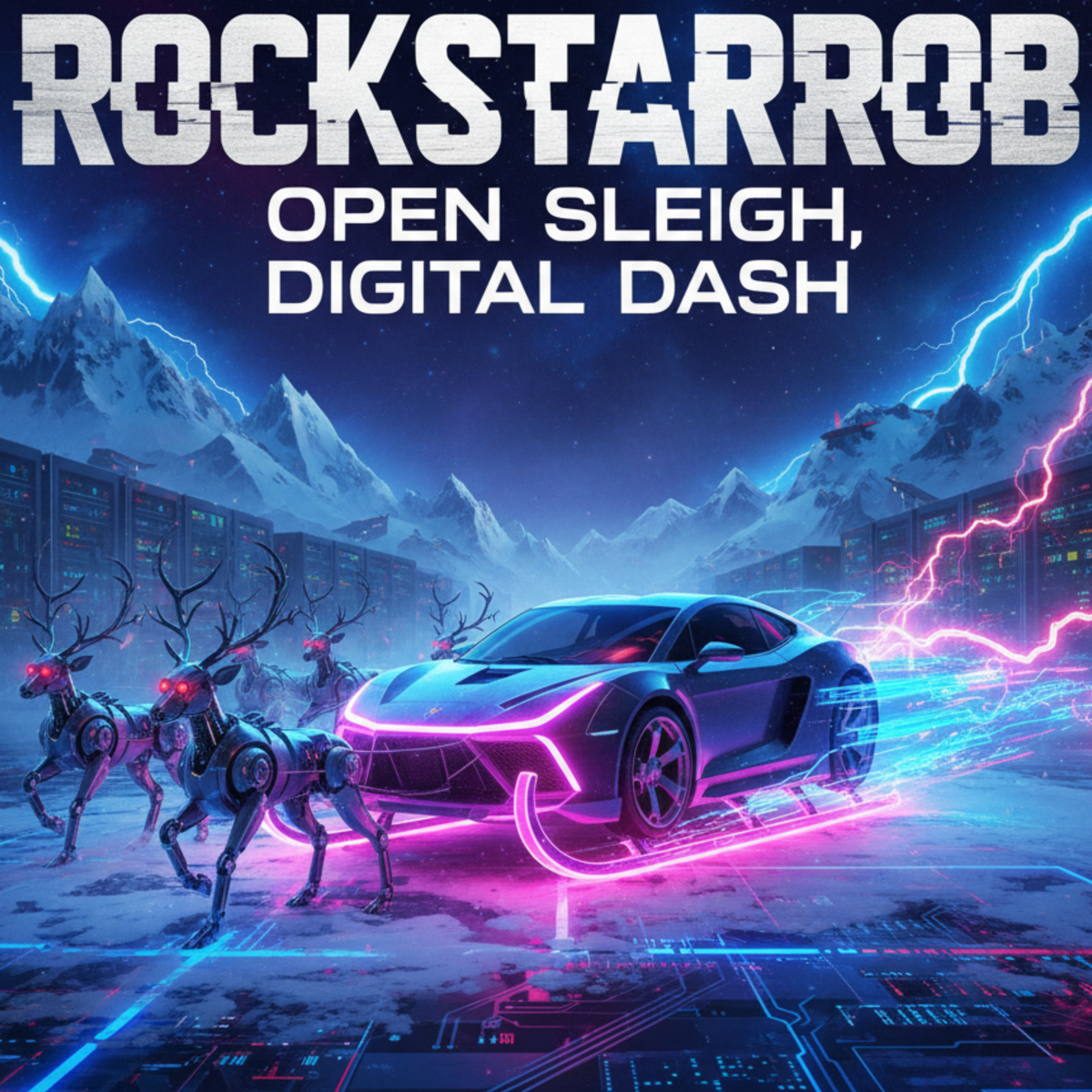Open Sleigh, Digital Dash artwork