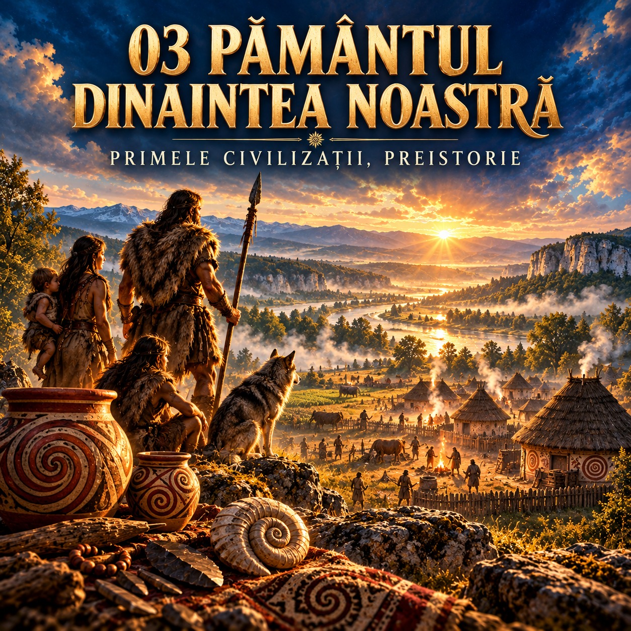 03 PĂMÂNTUL DINAINTEA NOASTRĂ — PRIMELE CIVILIZAȚII, PREISTORIE artwork