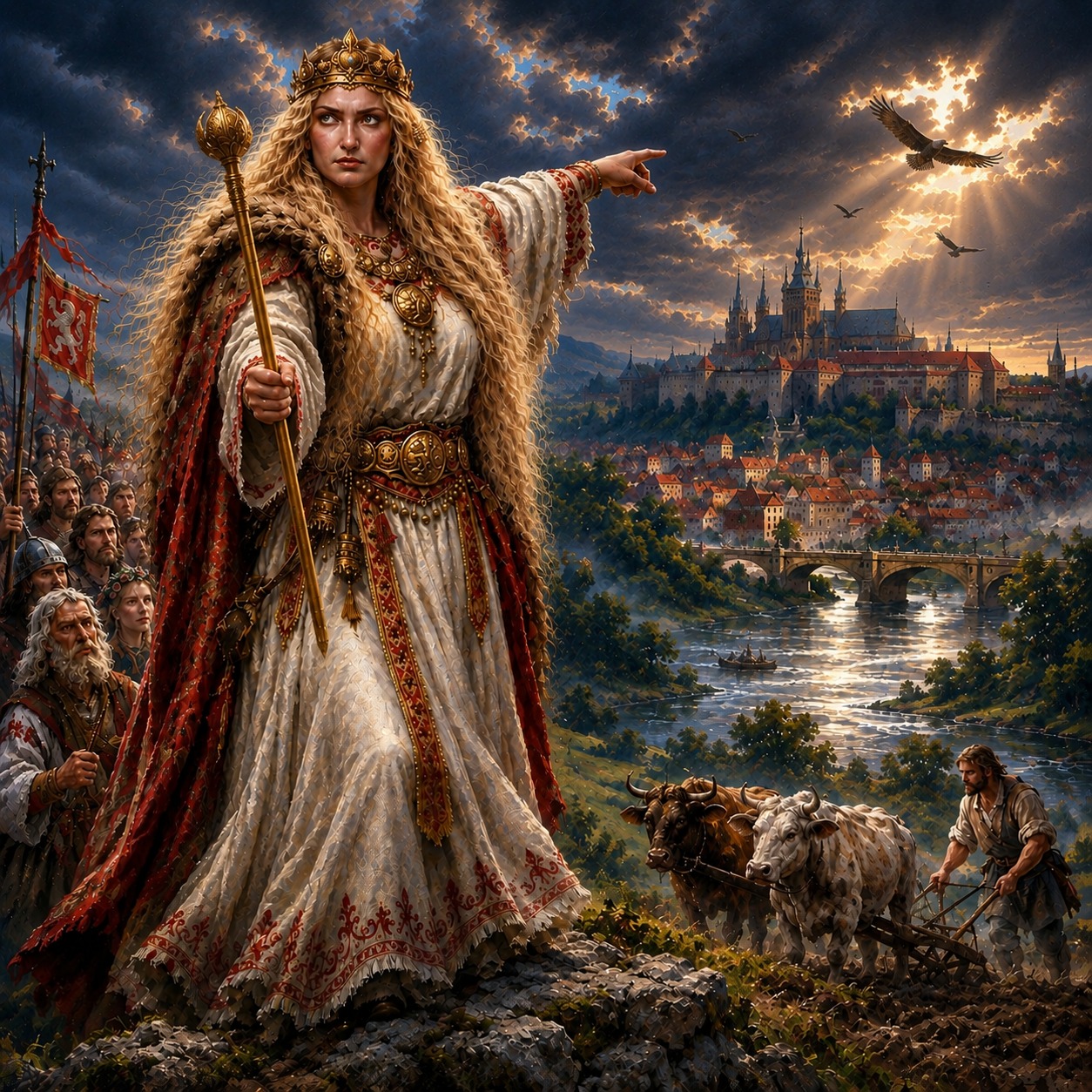 Kněžna Libuše artwork