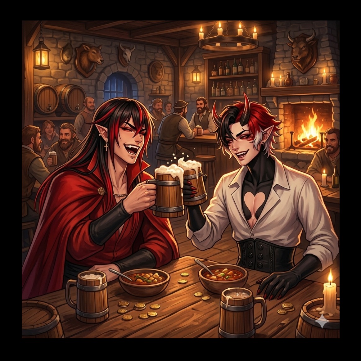 Blood and Crimson Ink artwork
