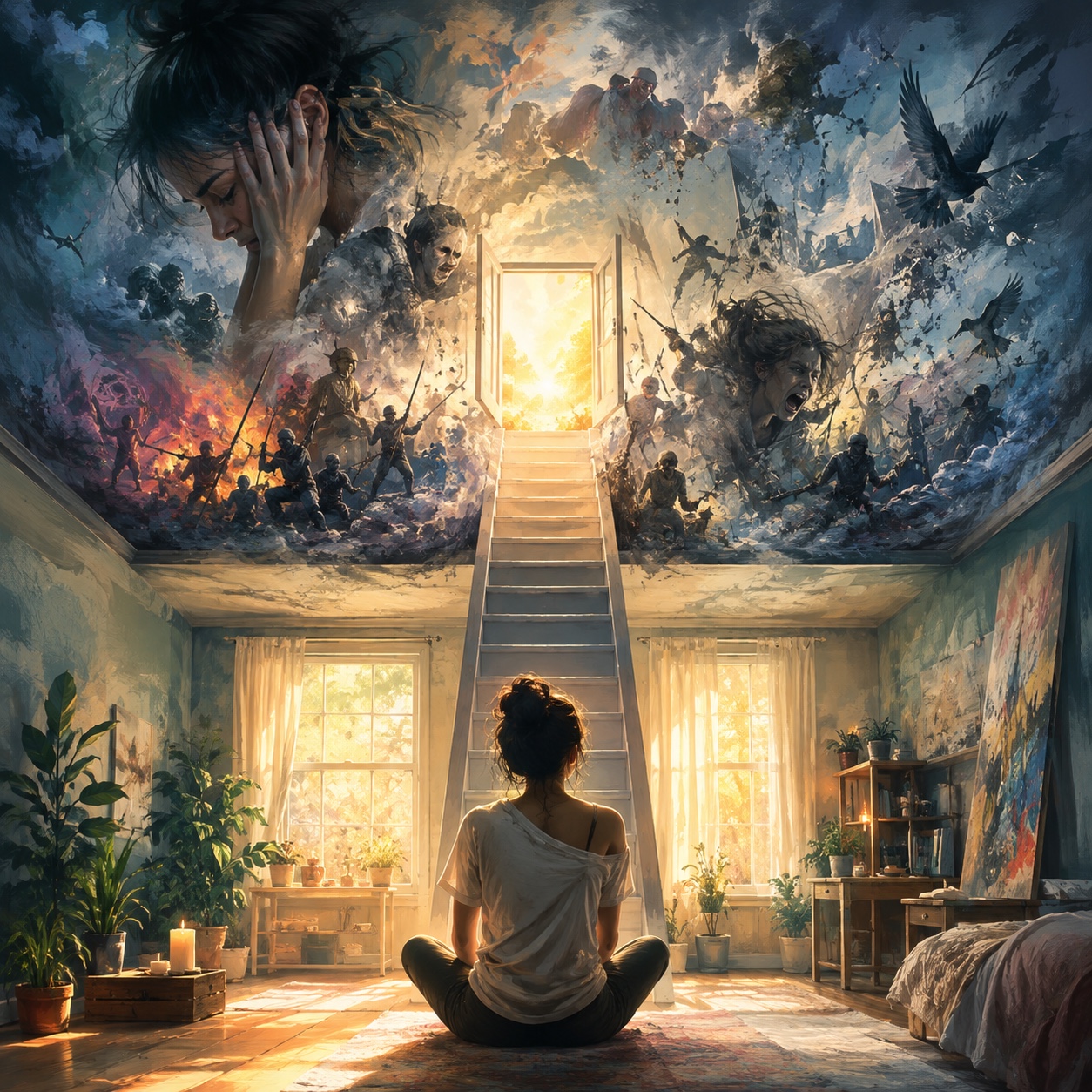 The War Upstairs artwork