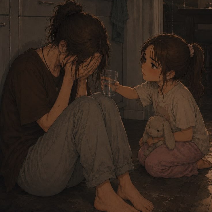 Please Don't Give Up, Mom artwork