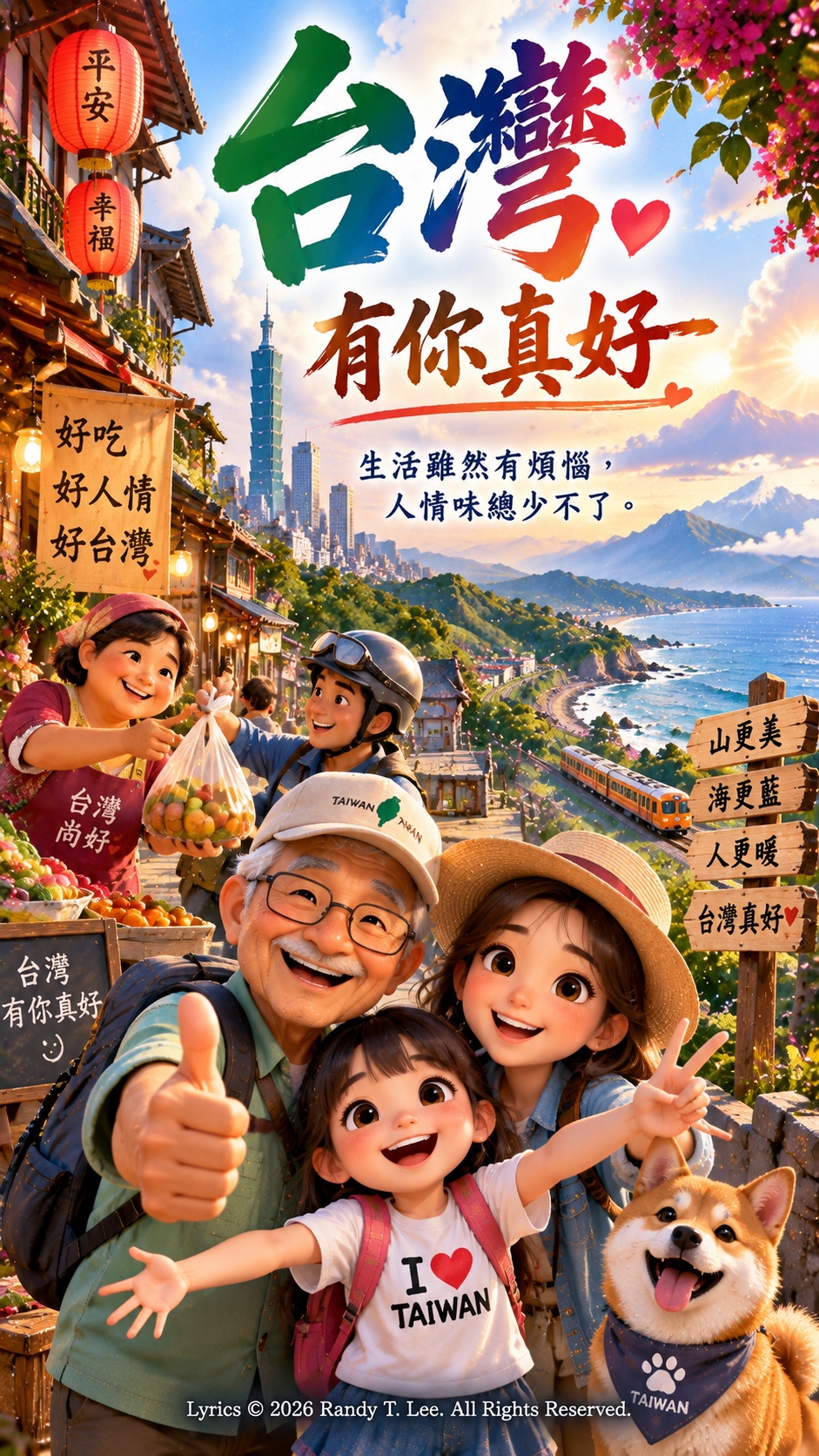 《台灣，有你真好》 artwork