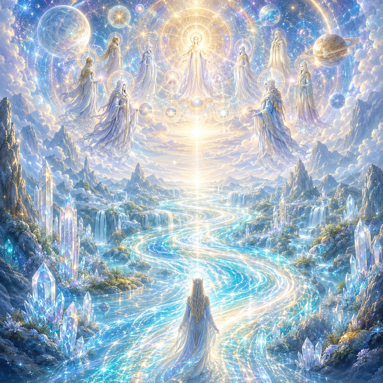 Lead Me to the Crystal Current artwork
