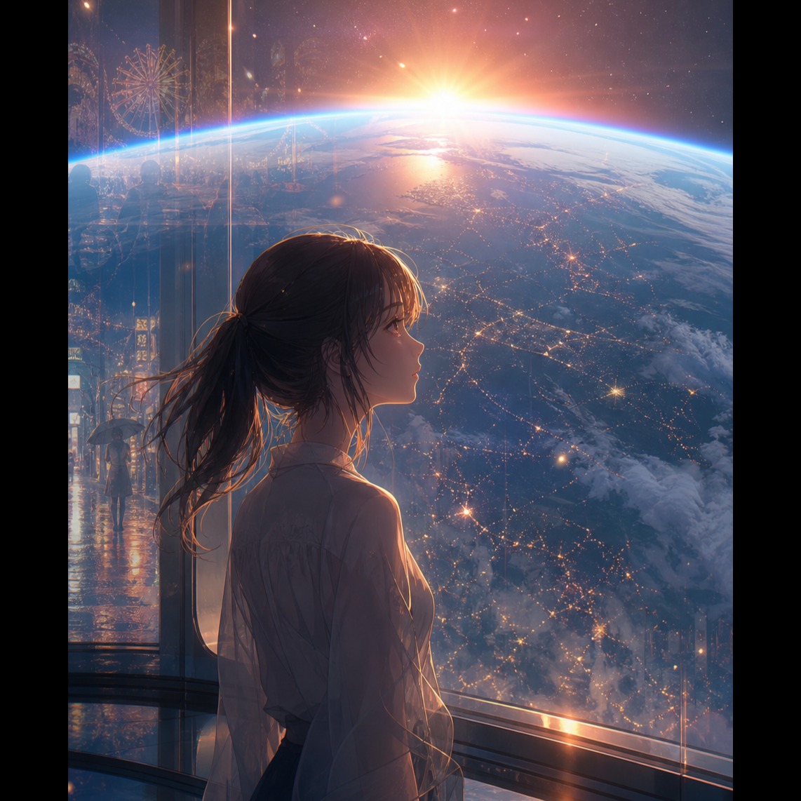 青の輪郭 artwork