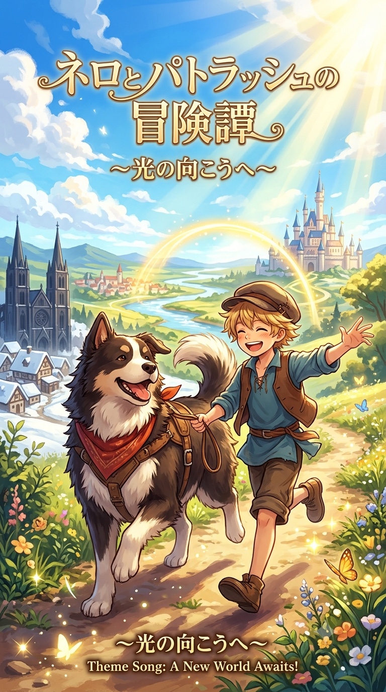 ネロとパトラッシュの冒険譚〜光の向こうへ artwork