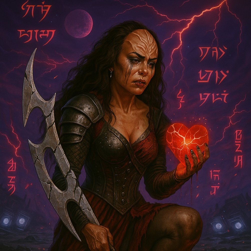 Image for 💔 jIQuchbe' 'ach vIvanglaH (I Can Do It With A Broken Heart) - in KLINGON 💔