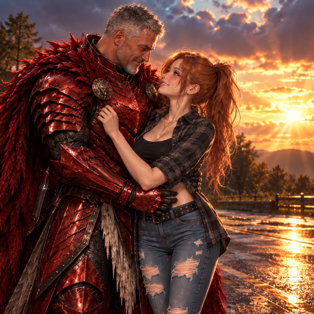 “YOUR CRIMSON KNIGHT” artwork