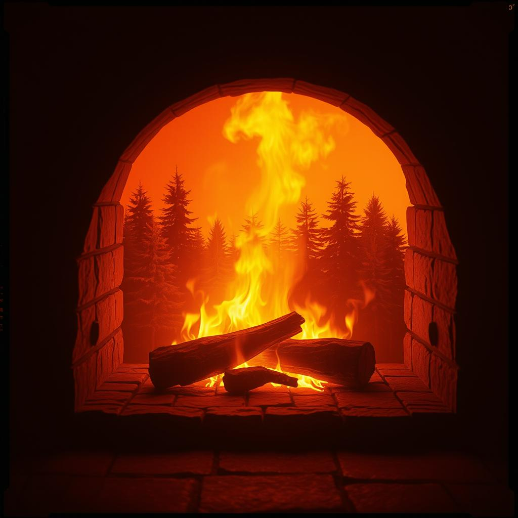 A Fire Contained artwork