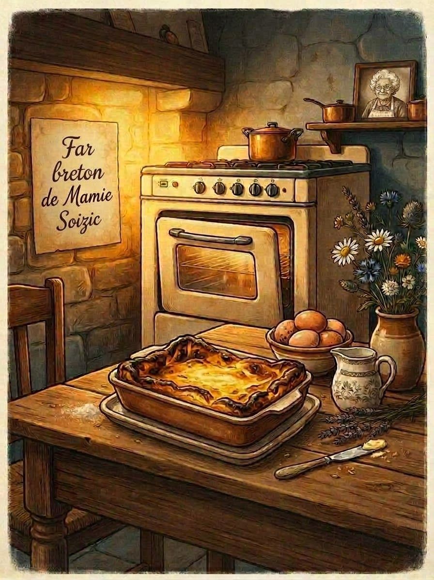Le Far Breton de Mamie Soizic artwork