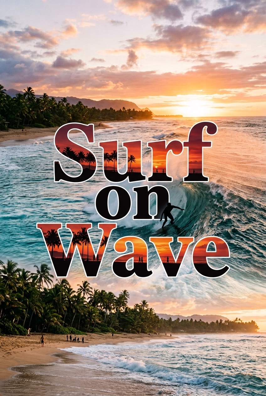 Surf on Wave artwork