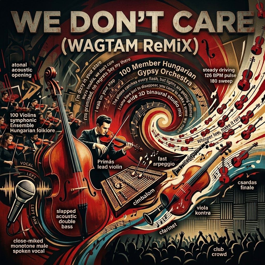 We Don't Care (Remix) artwork