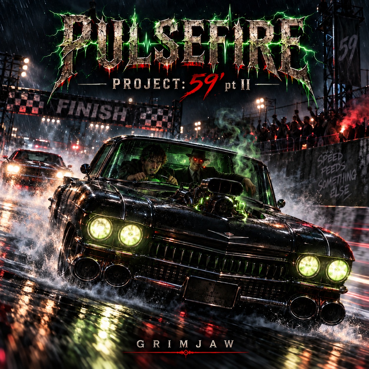 Pulsefire – Project: 59', pt II artwork