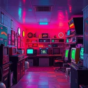 16 Bit Basement by @toddimusfm | Suno