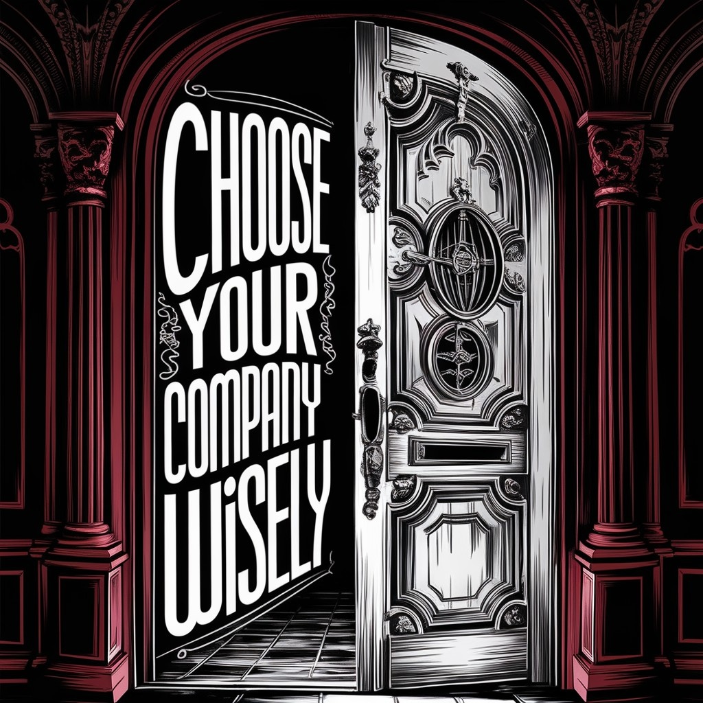 Choose Your Company Wisely V.02 - By The War Scroll artwork