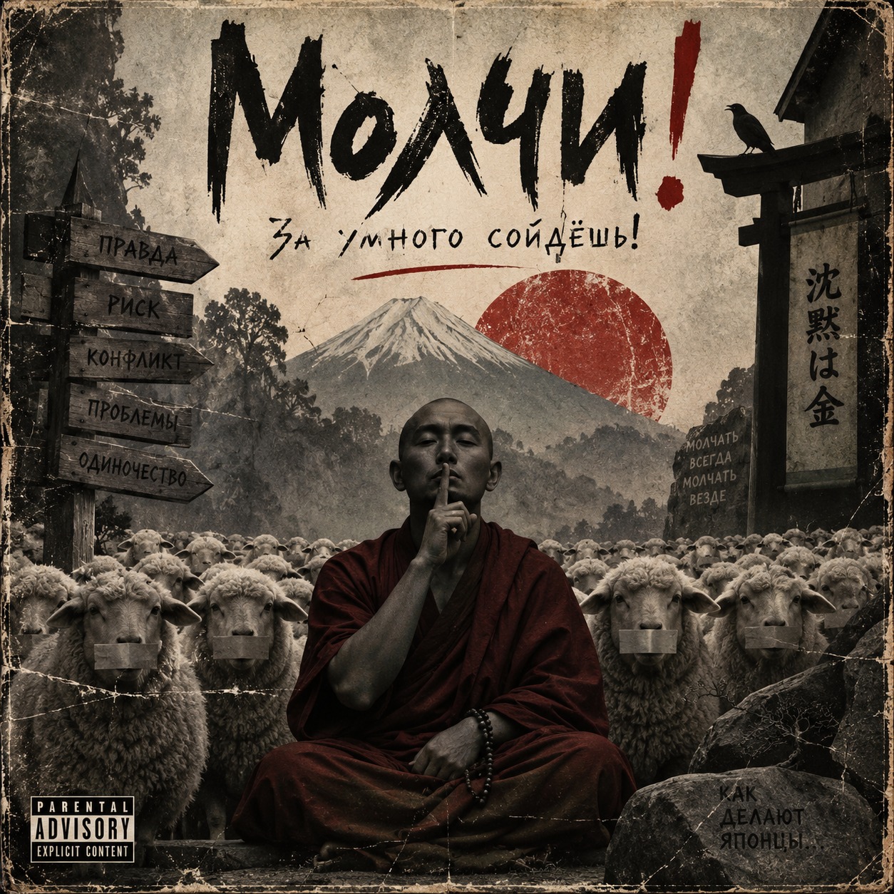 Молчи! artwork