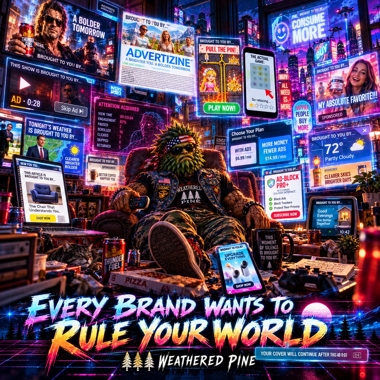 Every Brand Wants to Rule Your World artwork