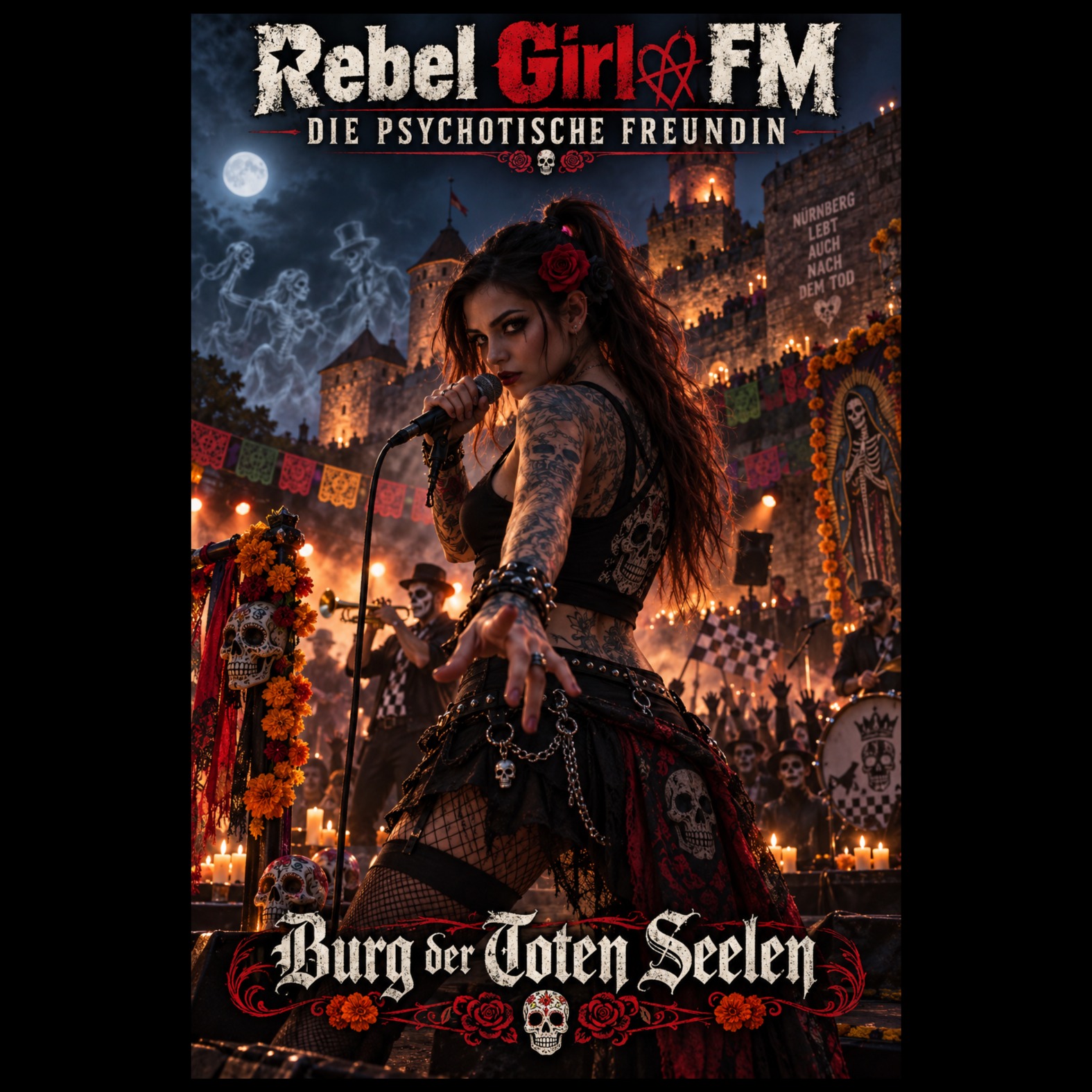 Rebel Girl FM - Burg der Toten Seelen artwork