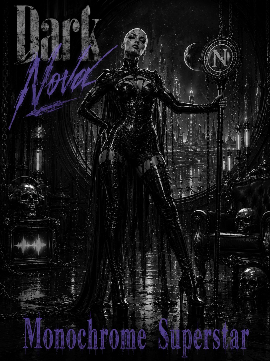 Dark Nova: Monochrome Superstar(Space Germany) artwork