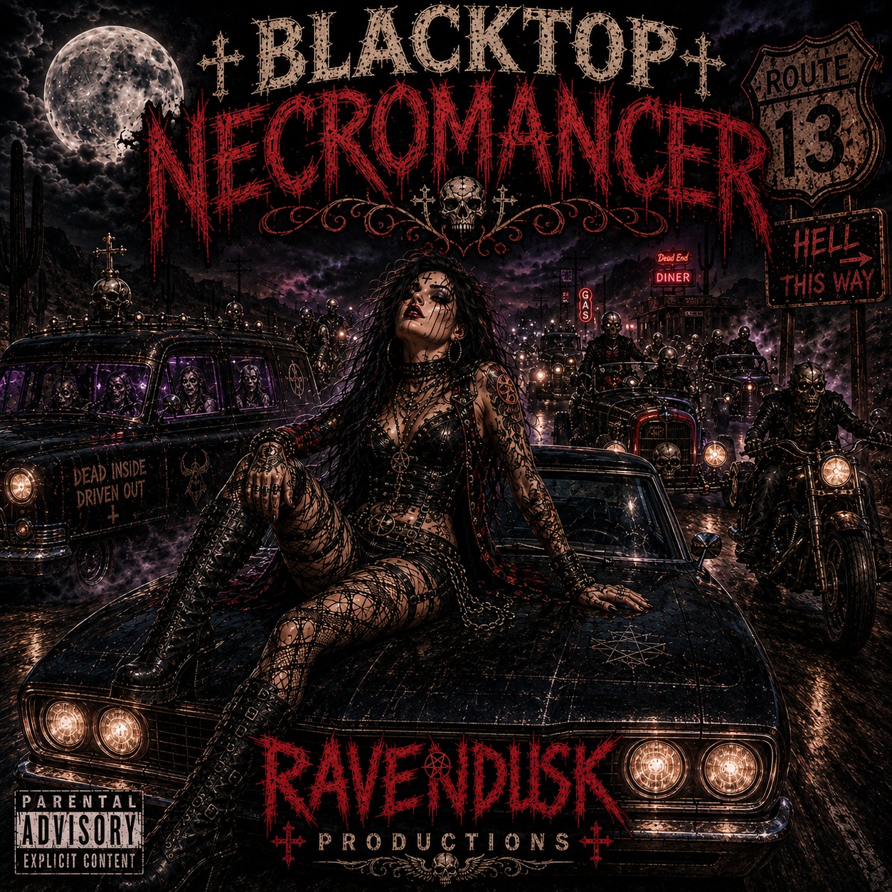 BLACKTOP NECROMANCER artwork
