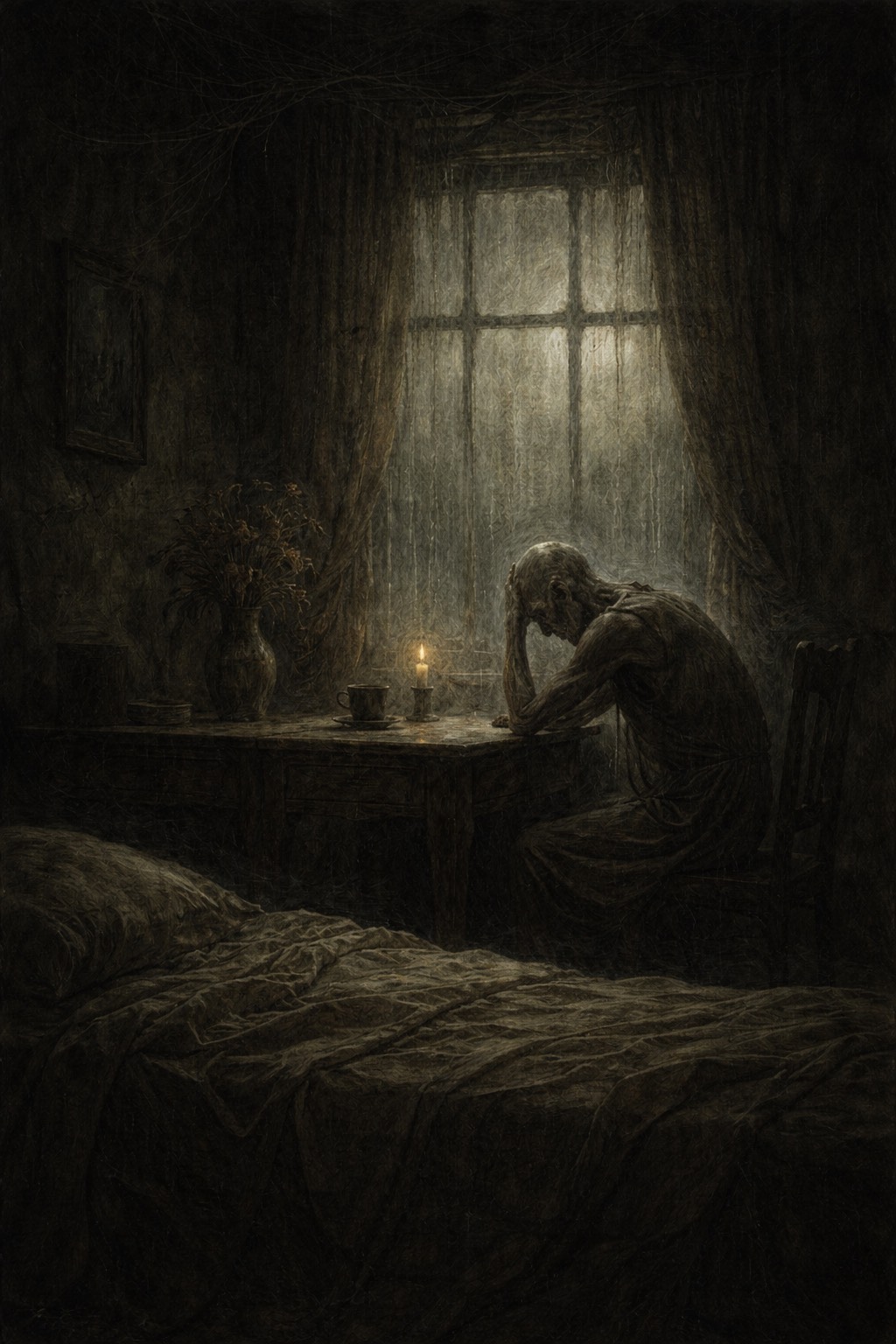 Exanimis Dolor - The Inevitable Sadness of Unquenchable Sorrow artwork