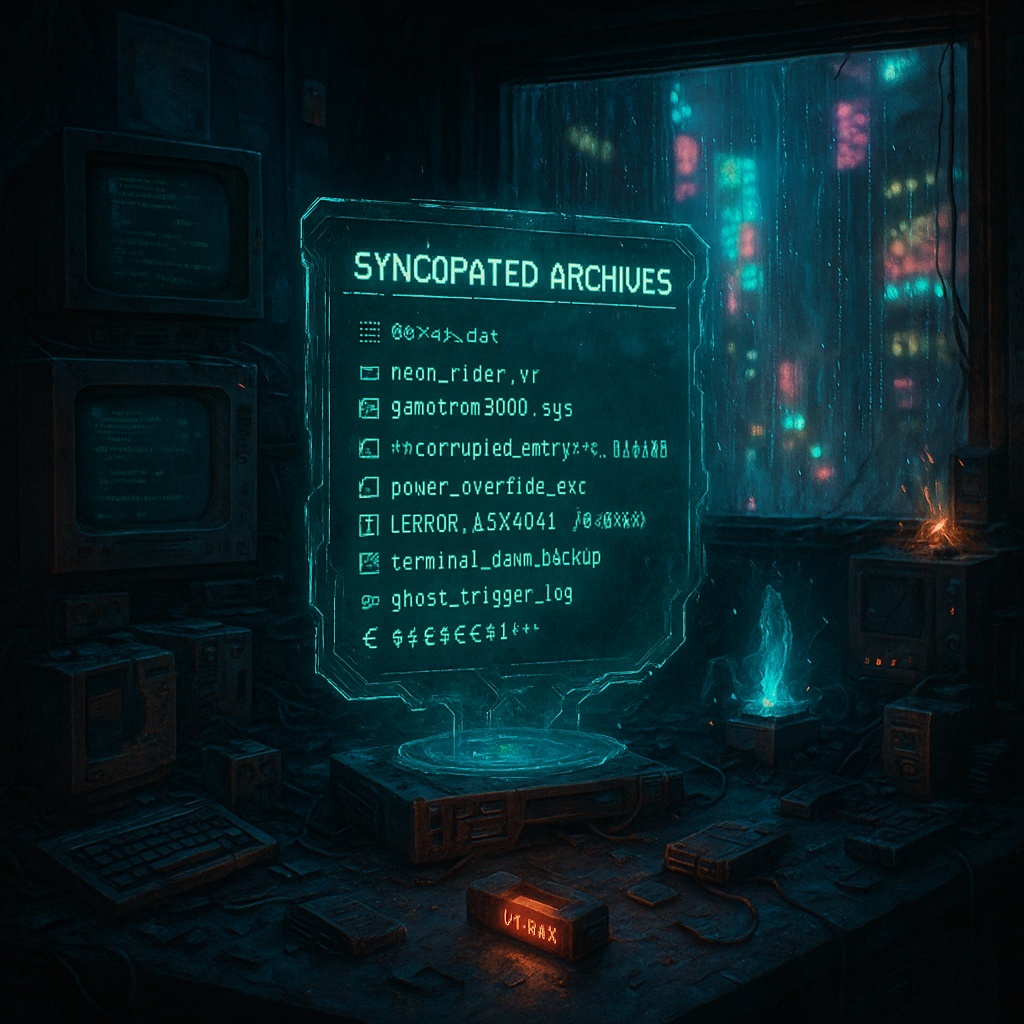 Image for V1-R4X - Syncopated Archives