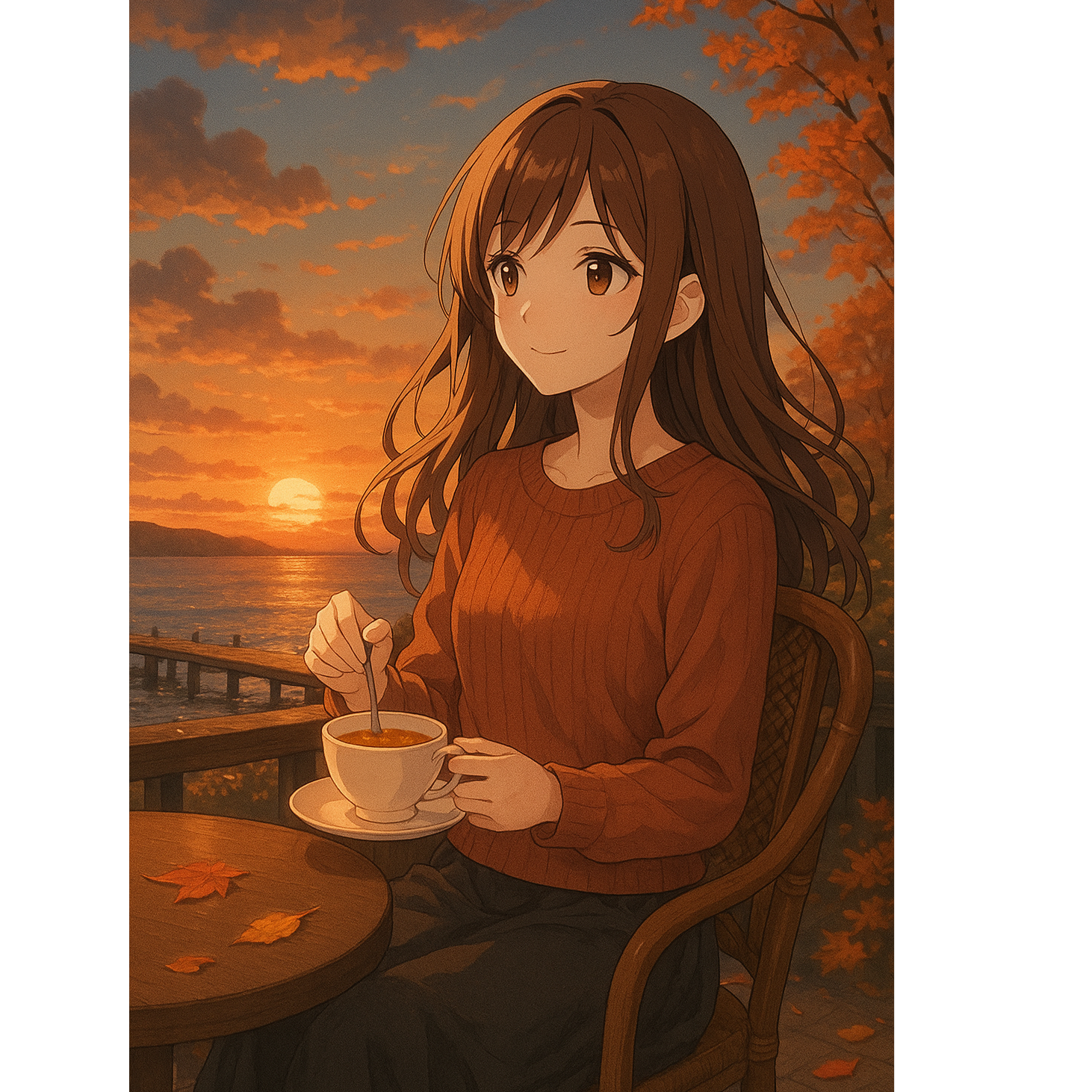 Мятный Закат artwork