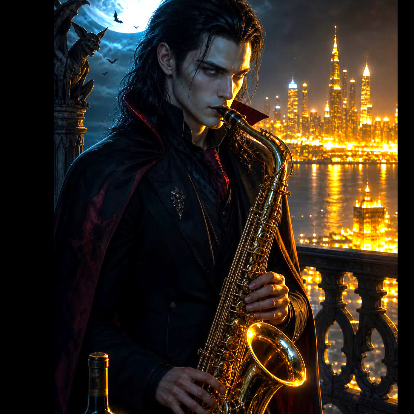 Dracula’s Midnight Radio artwork