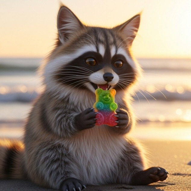 I'm just a hungry Raccoon