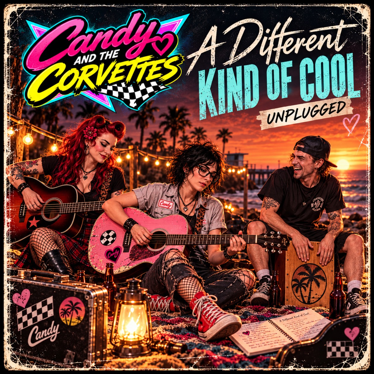 A Different Kind of Cool (Unplugged)- Candy and the Corvettes artwork