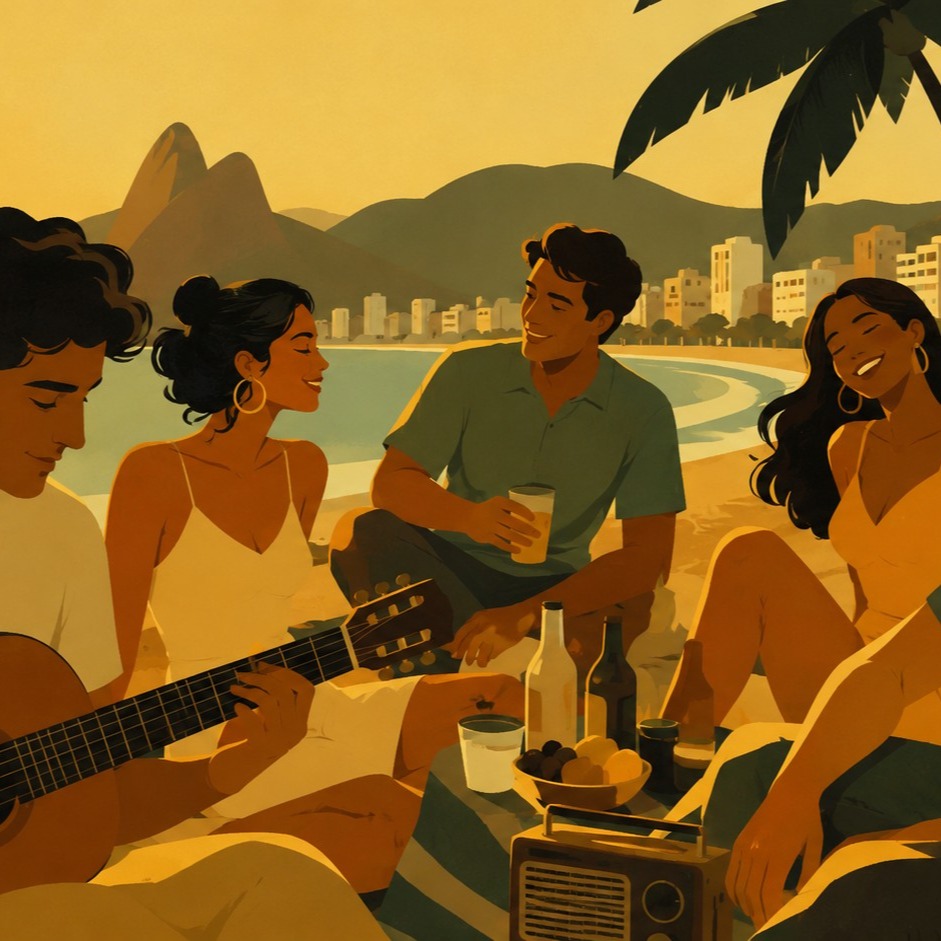 Chaotic Grace. English Bossa Nova + artwork