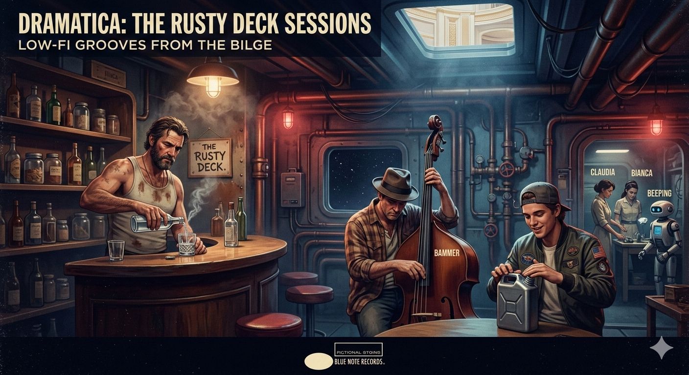 Bottles on the Rusty Deck (Jacques bar) artwork