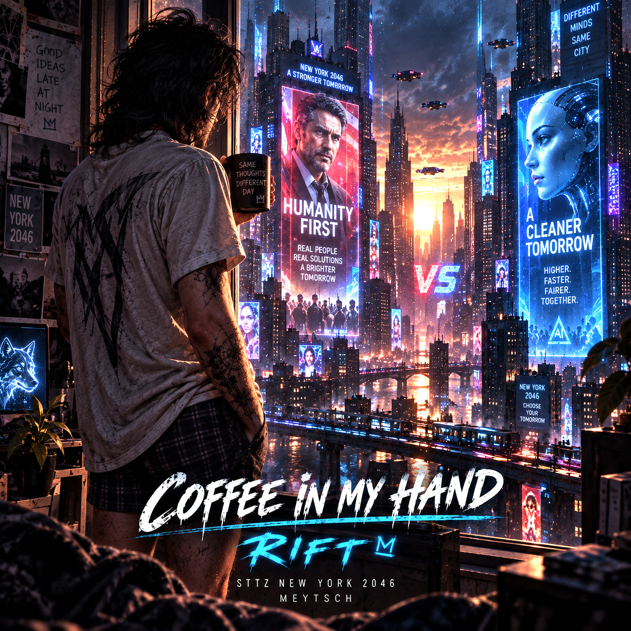 Coffee in My Hand [STTZ New York 2046] artwork