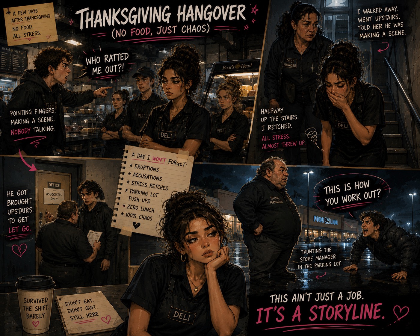 Thanksgiving Hangover (No Food, Just Chaos) artwork
