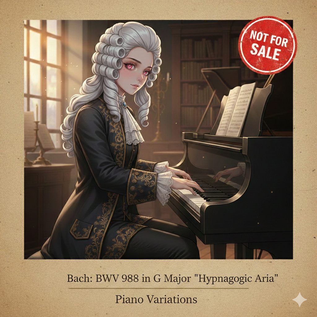 Bach: BWV 988 in G Major "Hypnagogic Aria" artwork