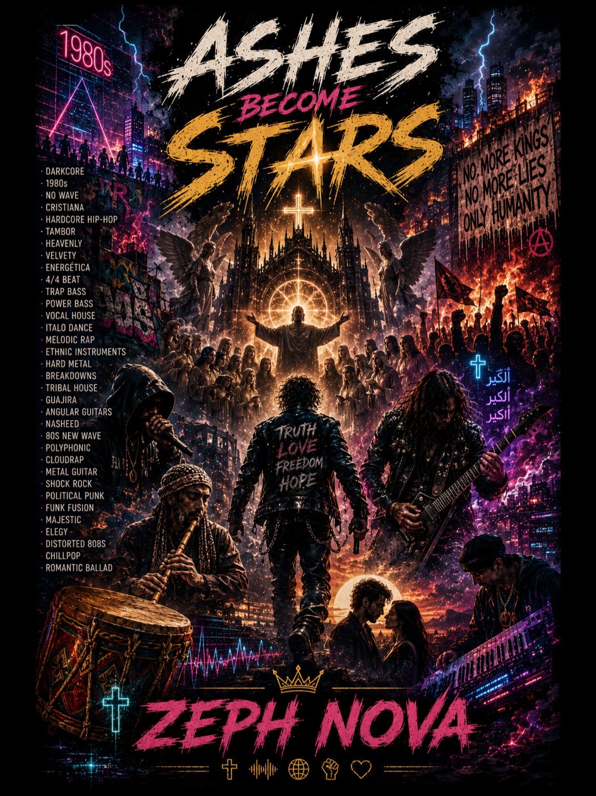 ASHES BECOME STARS artwork