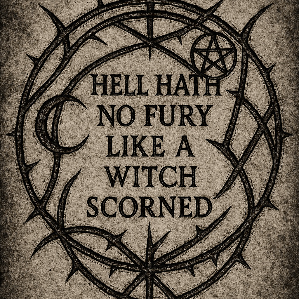 Image for "Hell Hath No Fury Like A Witch Scorned"