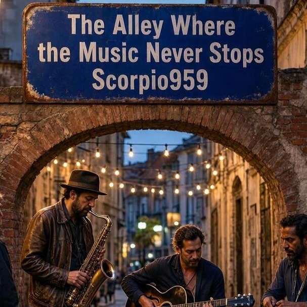The Alley Where the Music Never Stops artwork