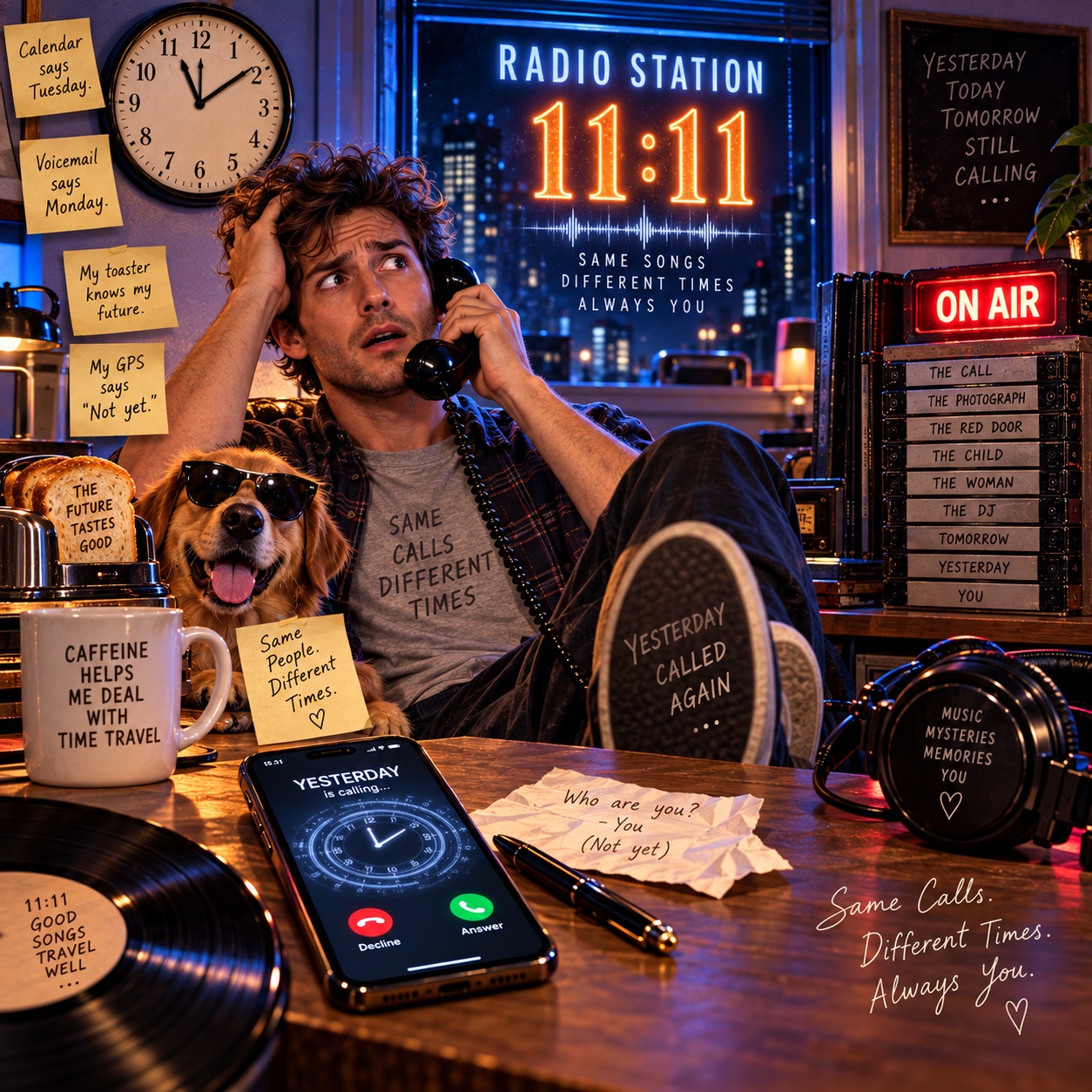 RADIO STATION 11:11   S1E 6: “My Phone Keeps Calling Yesterday” artwork