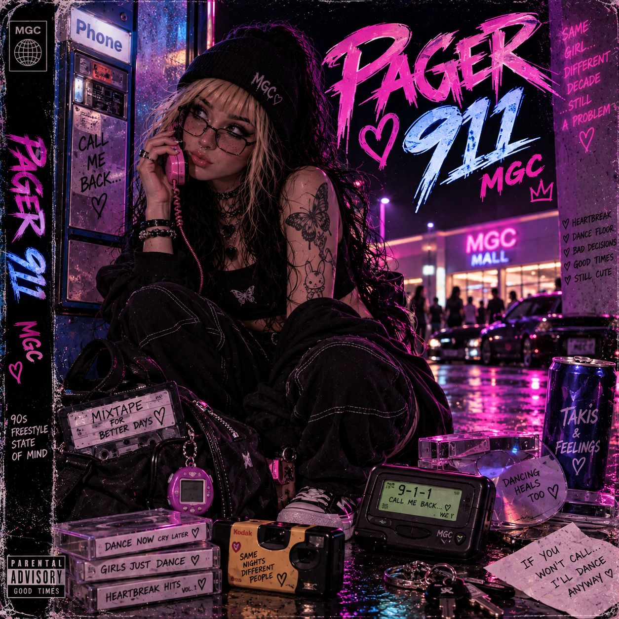 Nostalgia (Remix) - Pager 911 ft MGC artwork