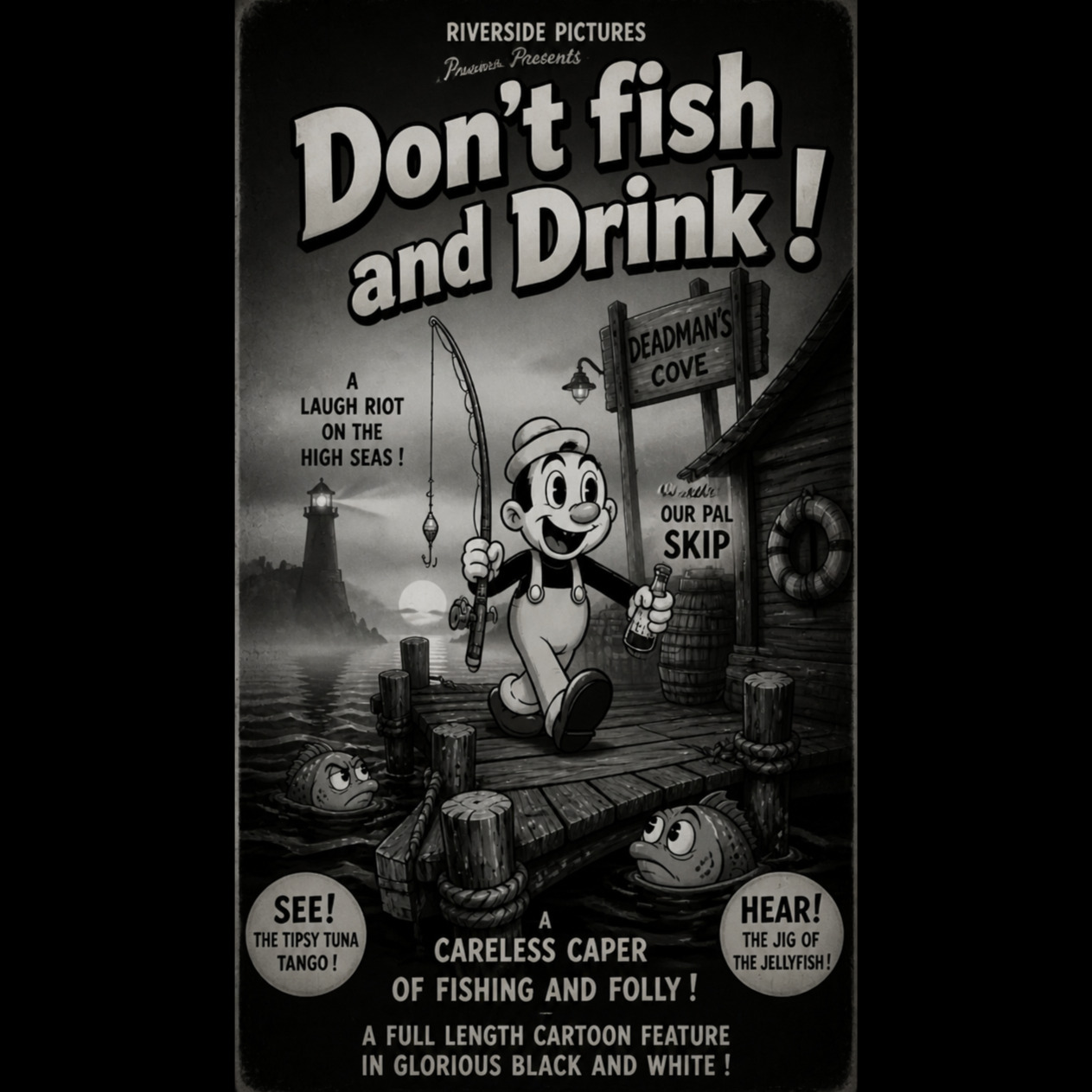 Don't fish and drink ! artwork