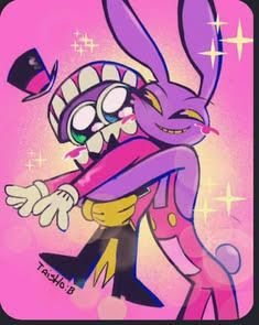 Jax x Caine♡🎩🐰❤️ artwork