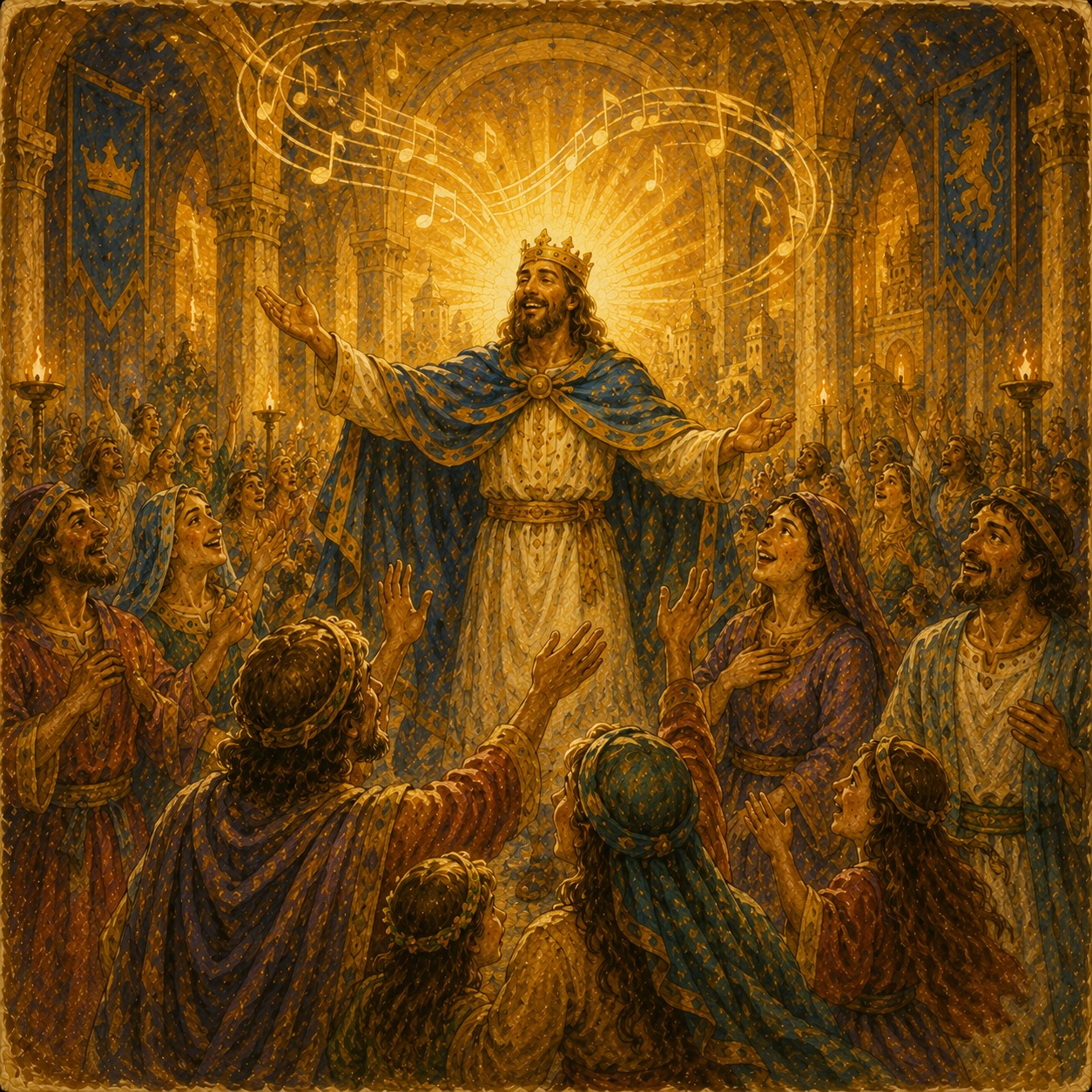 The King Sings artwork