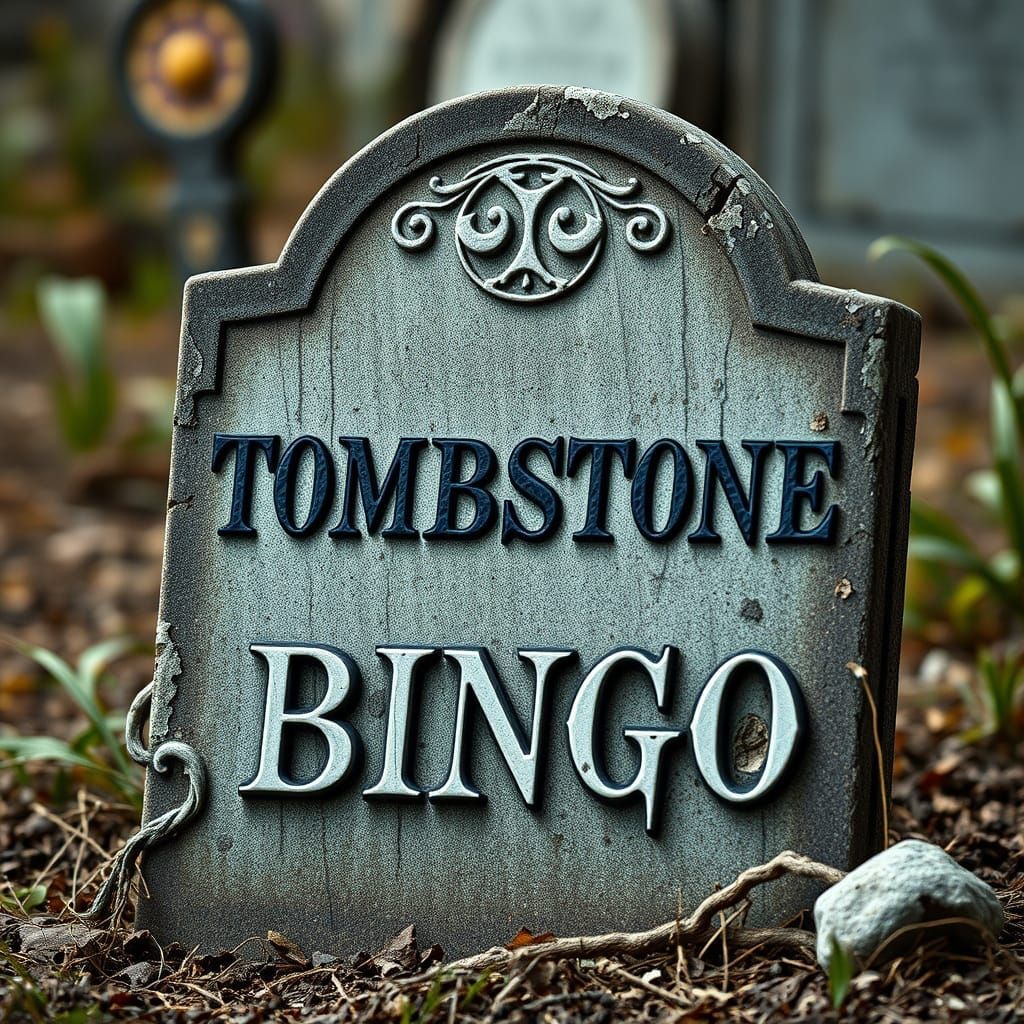 Image for TOMBSTONE BINGO