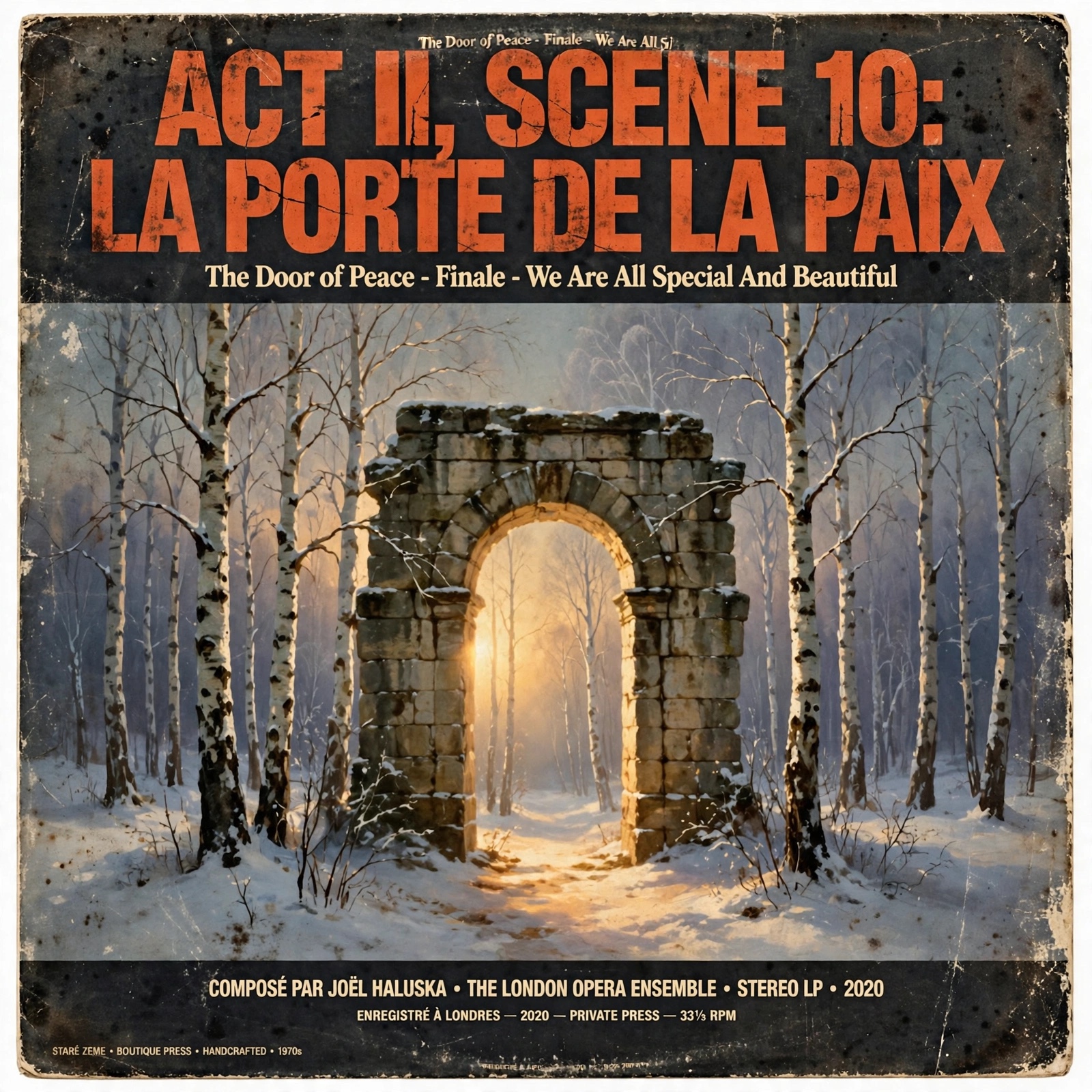 ACT II, FINALE - SCENE 10: LA PORTE DE LA PAIX - The Door of Peace artwork
