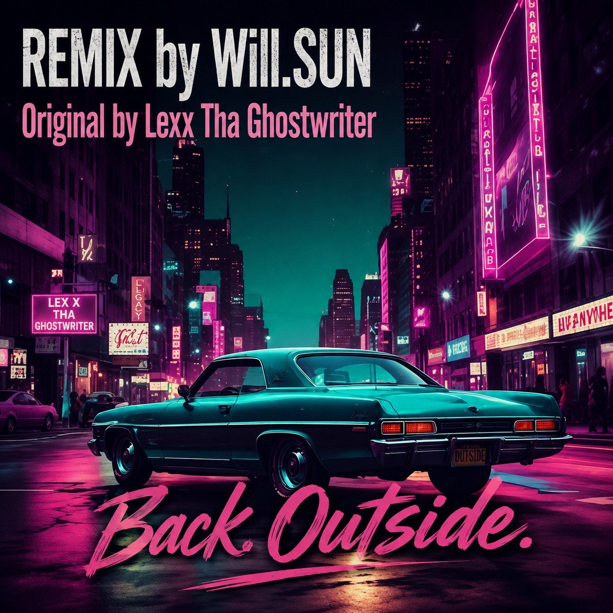 Back outside.  (Cover) artwork