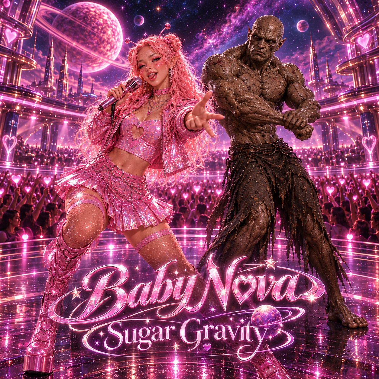 Baby Nova:  Sugar Gravity (Space Germany) artwork