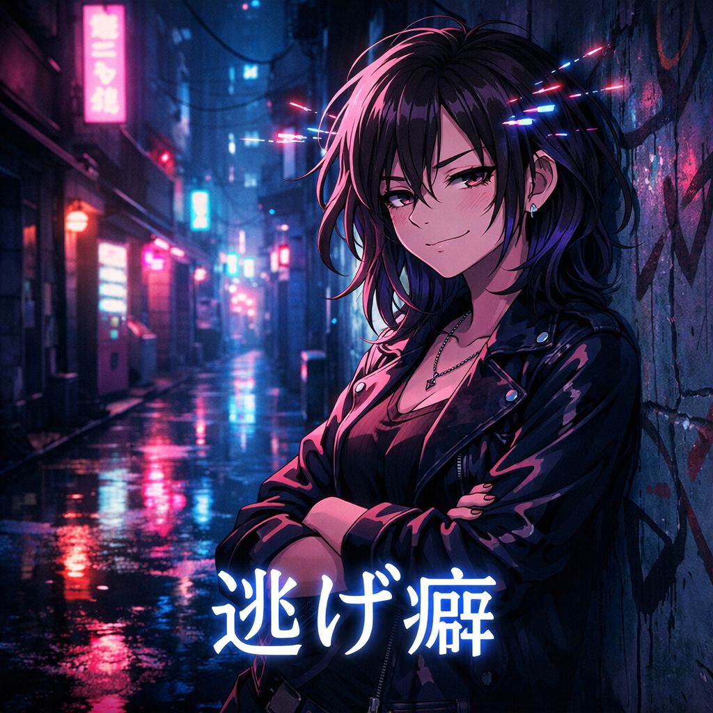逃げ癖/日本語ver artwork