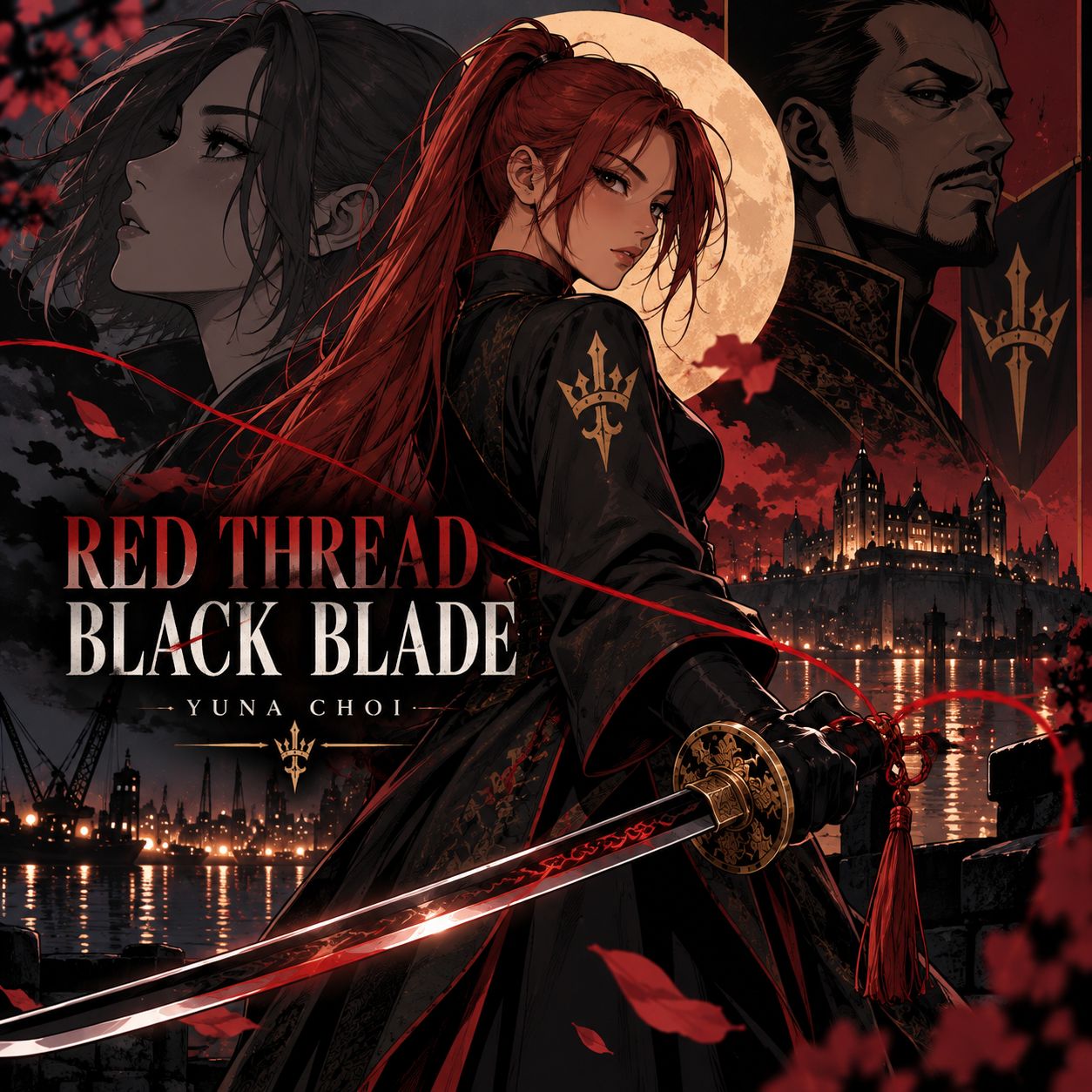 Red Thread, Black Blade artwork